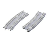 Kato 20-186 Voie Double Courbe Palliation / Double Track Easment Curve 2pcs - N