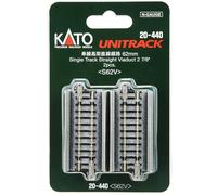 Kato 20-440 Viaduc Voie Simple / Single Track Straight Viaduct 62mm 2pcs - N
