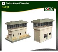 KATO 23-315 Kit N.2 Tours Contrôle pour Aiguillages Et Stations Chemin N 1/160