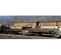 KATO 7074100 Échelle N Wagon De Fret RhB LB-V 7874 2 Essieux Transport Conteneur