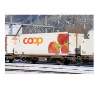 KATO 7074103 Conteneur coop fraise WAB26 & salade WAB30