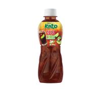 KATO Boisson au cola et citron vert avec gelée de nata de coco 320 ml