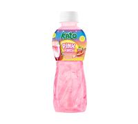 KATO Boisson de Fête Rose Avec Gelée de Nata de Coco 320 ml