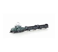 KATO by Lemke K105006 N Kit de Train de Marchandises E-Lok BR 169 avec 2 Wagons de Marchandises DB, EP.IV Vert
