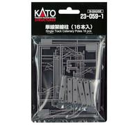 KATO Colonne à ligne simple jauge N (16 pièces) 23-059-1 Fournitures de diorama