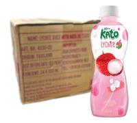 KATO - Jus de Litchi avec Nata de Coco - 24 X 320 ML - Multipack
