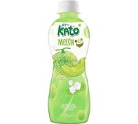 KATO - Jus de Melon avec Nata de Coco - 1 X 320 ML (Lot de 6)