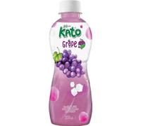 KATO - Jus de Raisin avec Nata de Coco - 1 X 320 ML (Lot de 6)