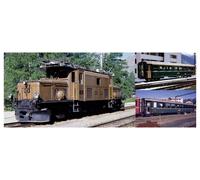 KATO K10-1987 Train de voyageurs N avec crocodile GE 6/6 I + 4x EW I du RBB