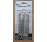 KATO N Gauge 20-023 Double voie droite ligne 124 mm (2 pièces) / Modèle ferro...
