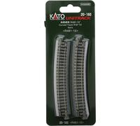 KATO N Gauge 20-160 Curved Line R48 1-15 ° (4 pcs) / Railway Model Supplies