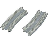 KATO N Gauge 20-182 Double Track Approach Line R414 / 381-22,5 ° Railway Model
