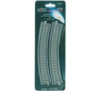 KATO N Gauge 20-540 Single track Elevated curved track R381-30° (2 pcs)