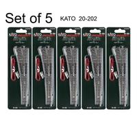 KATO N Gauge Electric Point N°6 Left 20-202 Model Train Accessories Lot de 5