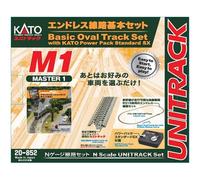 KATO N Gauge M1 Endless Track Basic Set Master 1 20-852 Model Railway Rail Set 20-852