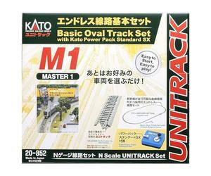 KATO N Gauge M1 Endless Track Basic Set Master 1 20-852 Model Railway Rail Set 20-852