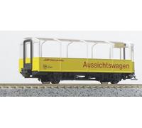 KATO N Gauge Rhaetian Rhaetian Railway Open Panoramic Passenger Carriage B2101 5253-2 Modèle de voiture de tourisme ferroviaire
