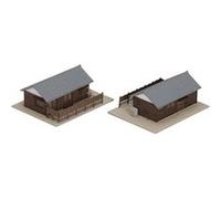 Kato N Scale Unitrack Building Section House G