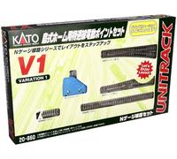 Kato Piste de train modèle N Échelle 1:160 Variation Pack Passing Loop V1 (Importation du Japon)