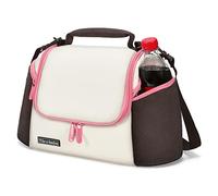 Kato Tirrinia Boîte à lunch isotherme pour femmes et hommes, boîte à lunch thermique réutilisable et étanche avec 2 poches zippées pour adultes et enfants, sac à lunch Fourre-tout pour le travail