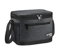 Kato Tirrinia Sac à lunch isolé pour femmes hommes, fourre-tout isotherme pour le travail de bureau, boîte à lunch réutilisable thermique étanche pour adultes et enfants.