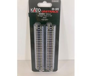 KATO Unitrack 4x rail droit 124 mm - KATO 20-020 Echelle N