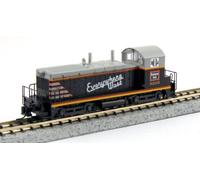 Kato USA Model Train Products EMD NW2 #9205 CB and Q "Everywhere West" N Scale Train