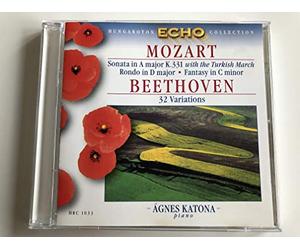 Katona Agnes - Ludwig van beethoven - wolfgang amadeus mozart 32 variations woo 80 - sonate pou