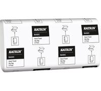 Katrin BASIC Serviettes pliées Hand Towel Zig Zag Natural 1 épaisseur 5000 pièces