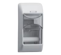 KATRIN KATRIN Distributeur de papier toilette pour 2 rouleaux, blanc Quantité:1