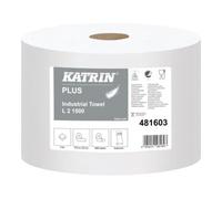 KATRIN KATRIN Papier de nettoyage blanc 2 plis 22x38 cm 1500 feuilles Quantité:2