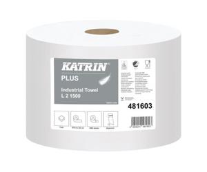 KATRIN KATRIN Papier de nettoyage blanc 2 plis 22x38 cm 1500 feuilles Quantité:2