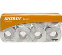 Katrin Papier hygiénique 2 plis blanc Contenu : 8 rouleaux de 250 feuilles