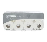 Katrin Plus Toilet 250 papier hygiénique blanc 3 lagig 8 rouleaux
