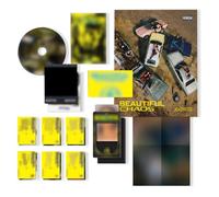 KATSEYE - KATSEYE - BEAUTIFUL CHAOS (CHAOTIC Ver.) Photobook + Photocard + Folded Poster + Postcard + Sticker Pack + CD + Mini Zine