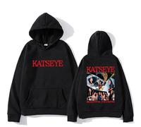 KATSEYE The Beautiful Chaos Mode Sweats À Capuche Homme/Femme Rétro Harajuku Sweatshirts Manches Longues Pulls À Col Rond Automne/Hiver Streetwear-Black||x_s