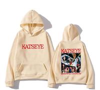 KATSEYE The Beautiful Chaos Mode Sweats À Capuche Homme/Femme Rétro Harajuku Sweatshirts Manches Longues Pulls À Col Rond Automne/Hiver Streetwear-Khaki||3X_l