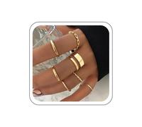 Katshdan Boho Knuckle Rings Set pour Femmes Or Empilable Joint Bague Déclaration Knuckle Stacking Ring Joint Finger Midi Set Anneaux Bijoux pour Femmes