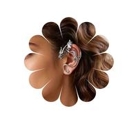 Katshdan Cache-Oreille Dragon Femme en Alliage Perçage,Bijou Goth Audacieux | Cache-oreille sculpté à motif dragon en alliage,Idéal pour festivals, soirées et tenues au style gothique et alternatif.