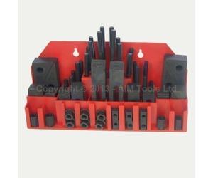 KATSU 58PCs Kit de Serrage de Fraisage de Rainure en T M10 Métrique Ingénierie Précision pour CNC Tour Moulin Métal Machine De Découpe Moule Outil 402215