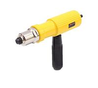 KATSU Adaptateur Riveteuse, Kit d'Adaptateur de Pistolet à Riveter pour Perceuse électrique sans Fil, avec Tête de Rivet de 3,2mm 4,0mm 4,8mm de Diamètre