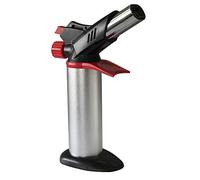 KATSU Chalumeau de Cuisine, Mini Chalumeau à Gaz de Cuisine à Double Tête avec Verrouillage de Sécurité et Double Flamme Réglable pour la Cuisson la Cuisson le Soudage le Chauffage 324104