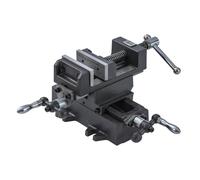 KATSU Étau Croisé de Perceuse à Colonne 75mm, Industriel Robuste Pilier Banc Perceuse 2 Axes Mécanicien Cross Slide Étau Pince pour Atelier Fraiseuse Machines