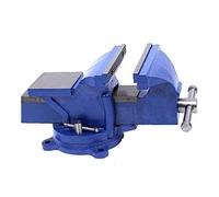 KATSU Étau d'établi 5" 125mm 5,2kg, Pince d'établi de Table de Fraiseuse à Base Rotative Pivotante à 360 Degrés Robuste pour Mécaniciens et Ingénieurs 402351