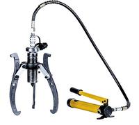 KATSU Extracteur Hydraulique de Roulement 5 Ton avec Pompe Manuelle, Type Split Poulie de Presse Hydraulique Extracteur de Moyeu de Roue de Vitesse Séparateur 450580