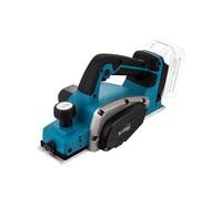 KATSU FIT-BAT Rabot Sans Fil 21V Brushless 82mm, Profondeur 2mm, Semelle Alu avec 3 Rainures en V, Lames Suppl., Sans Batterie ni Chargeur