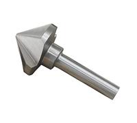 KATSU Fraise a Chanfreiner 90 Degrés 30mm Foret à Fraiser à 3 Flûtes HSS 6542 pour Bois, Acier et Métal Machine-outil, Fraise de Positionnement 12740617