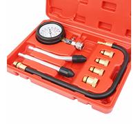 KATSU Kit de Testeur de Compression de Moteur à Essence, Outil de Diagnostic Manométrique du Cylindre de Moteur