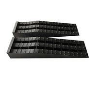 KATSU Lot de 2 rampes de Service en Plastique Robuste pour Atelier de Garage (Profil Bas)