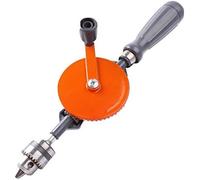 Katsu Perceuse À Main, Perceuse Manuelle À Double Pignon De Mandrin De Précision De Capacité De 10mm 3/8"" Pour Le Poinçonnage De Carte De Circuit Acrylique En Plastique En Bois 313014